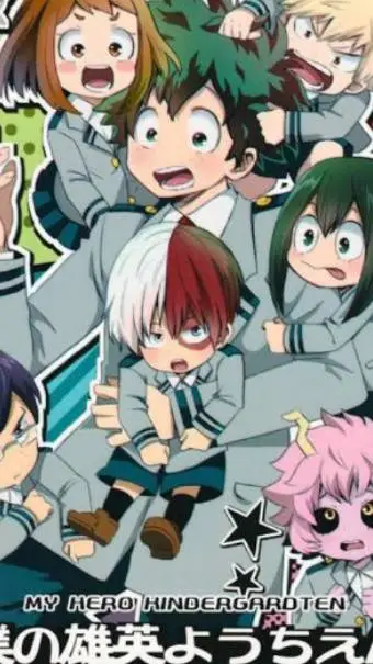 ai character: mha baby (2)  background