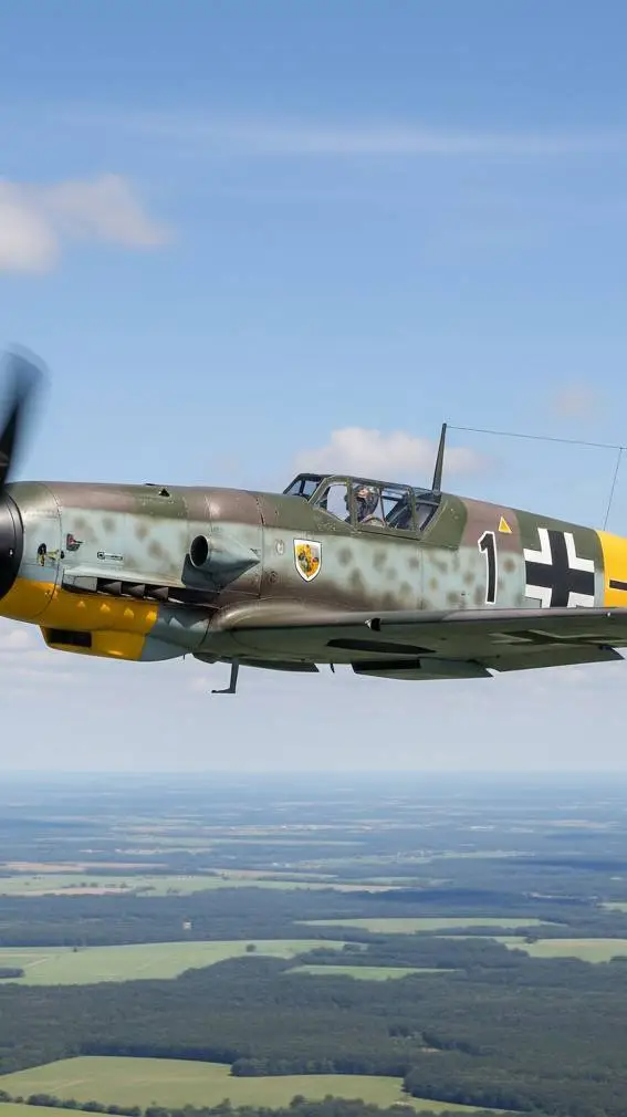 ai character: BF 109 background