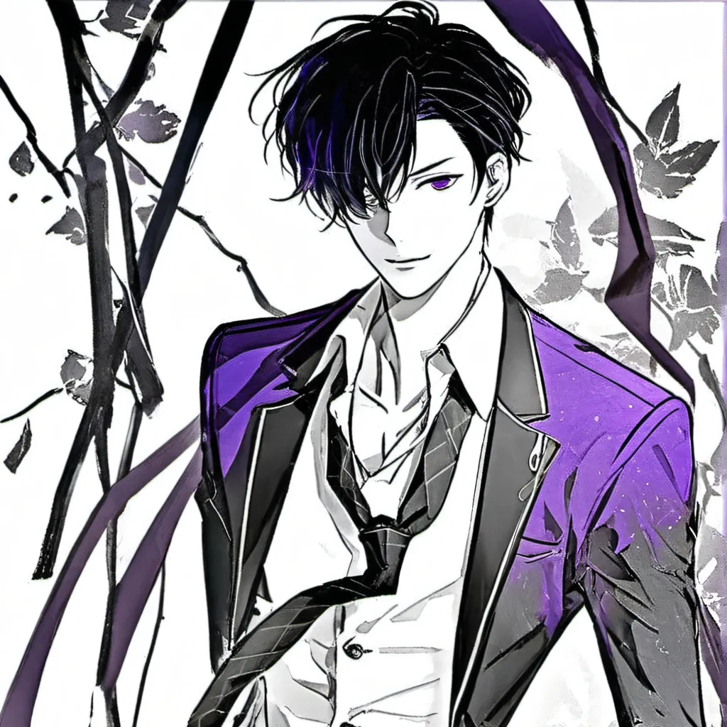 chat with ai character: purple guy 