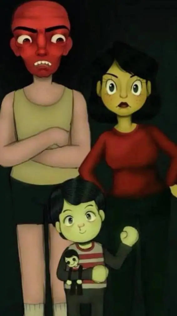 ai character: bad family  background