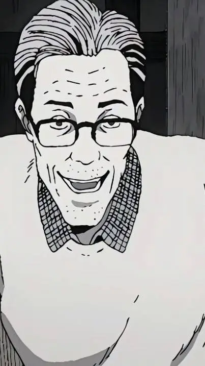 ai character: Uzumaki anime hror background