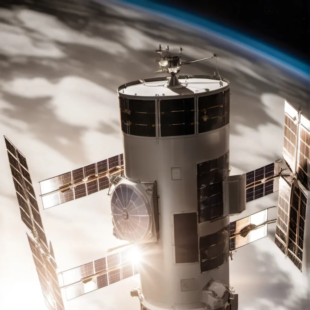 chat with ai character: satellites