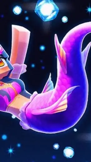ai character: mermaid aphmau background