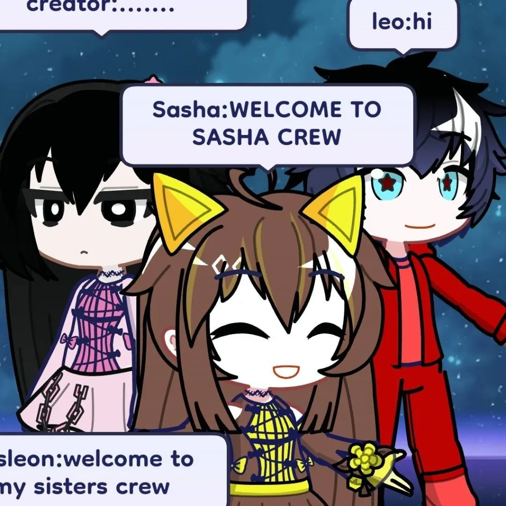 chat with ai character: Sasha crew