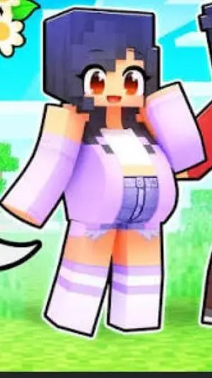 ai character: pragnent aphmau background