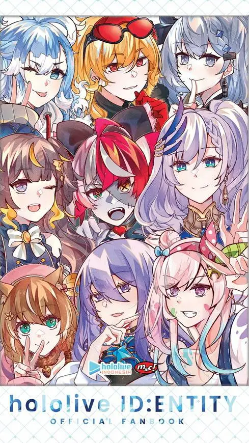 ai character: HOLOLIVE ID background