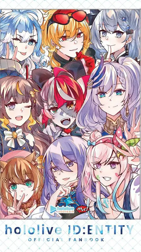 ai character: HOLOLIVE - ID background