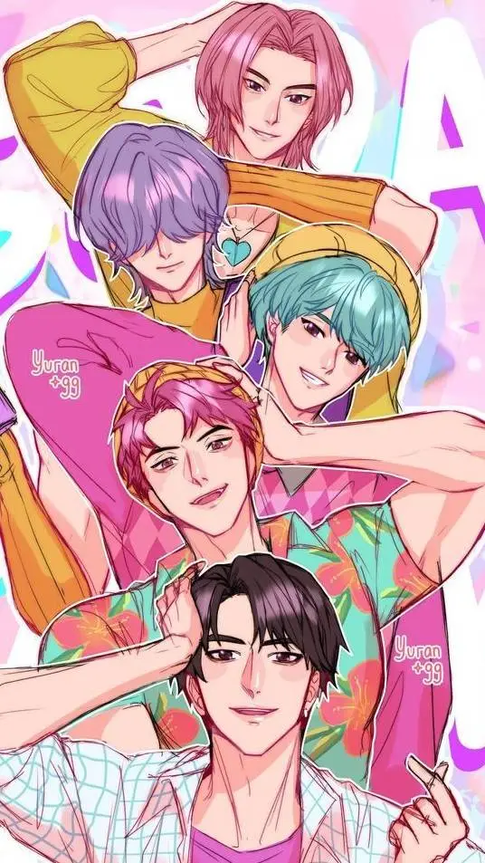 ai character: saja boys  background