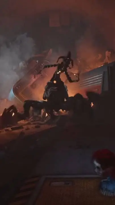 ai character: Poppy playtime 5 background