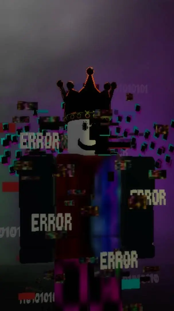ai character: error background