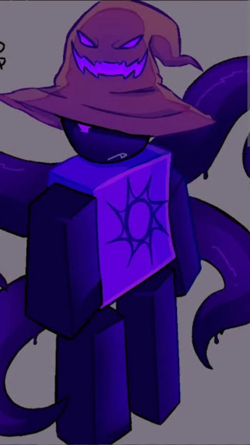 ai character: azure background