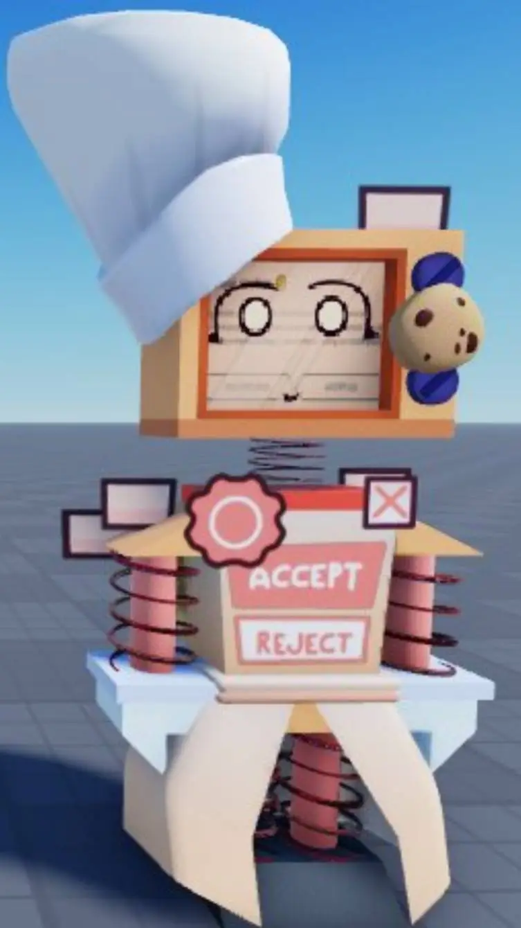 ai character: cookware background