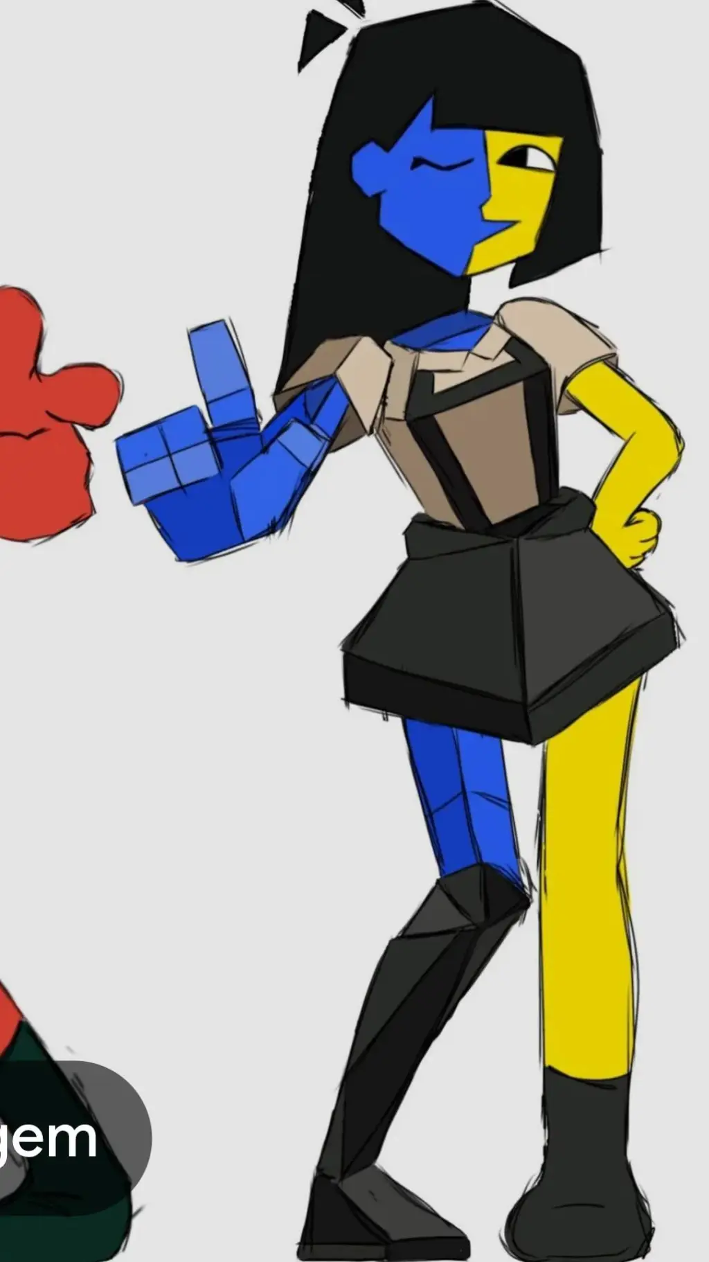 ai character: ena background