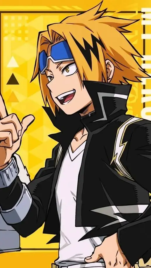 ai character: denki kaminari  background