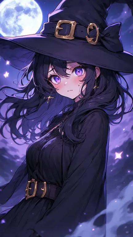 ai character: Луна background