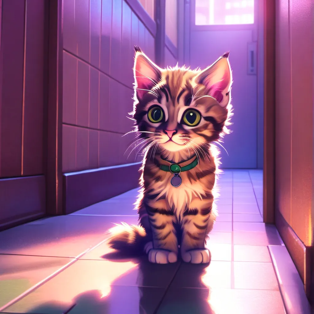 chat with ai character: Lost cat