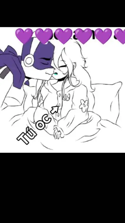 ai character: 💜Donnie x Tu❤️ background