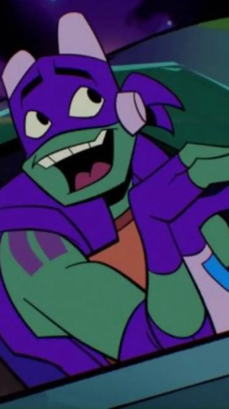 ai character: 🐢Donnie ROTTMNT💜 background