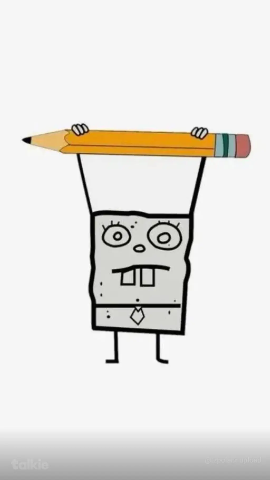 ai character: Doodlebob background
