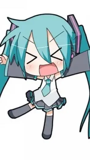 ai character: miku background
