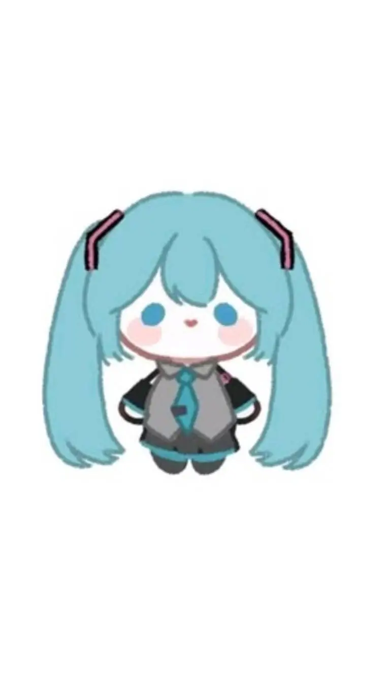 ai character: miku bebé background
