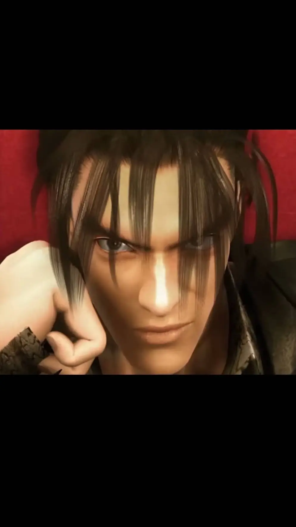 ai character: jin kazama forest background