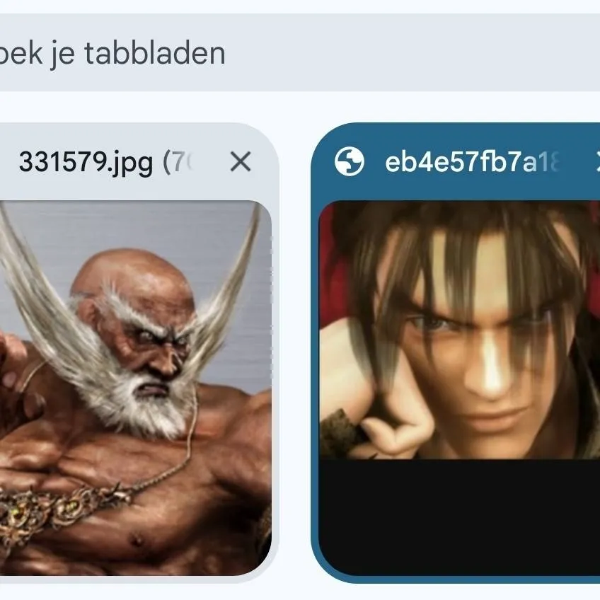 chat with ai character: jin and jinpachi 