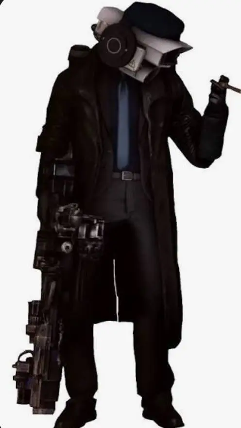 ai character: cameraman background