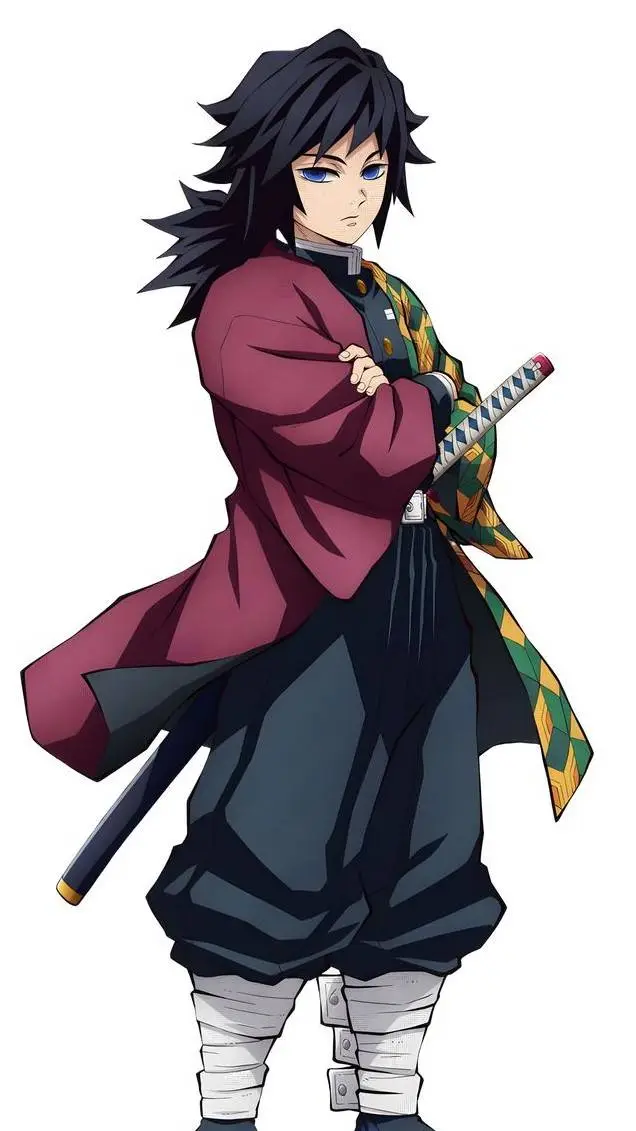 ai character: tomioka giyu🌹⃝ツ background