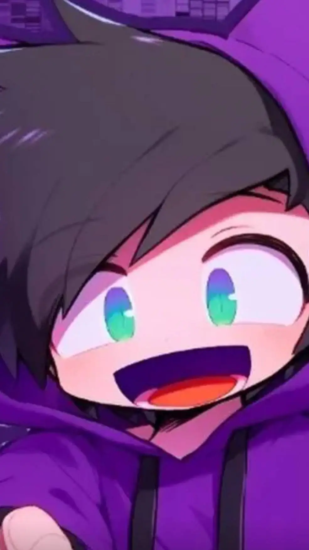 ai character: gato con R background