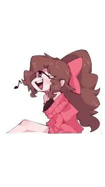 ai character: Cherry background