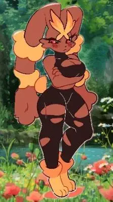 ai character: Lopunny background