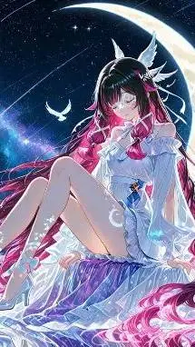 ai character: Eirea🌙✨🌒 background