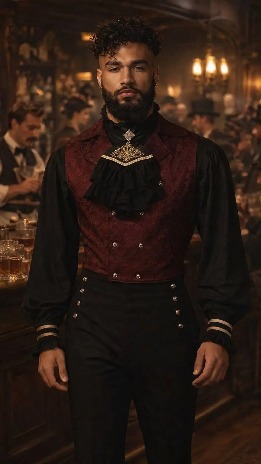 ai character: hugo Rodriguez  background