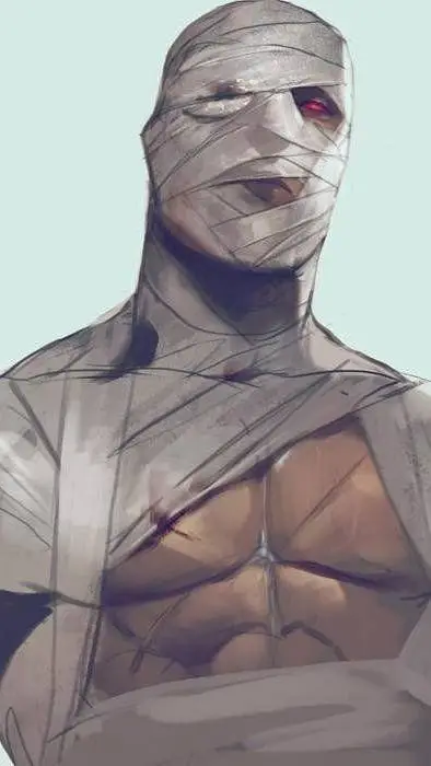 ai character: ex army grey fox background