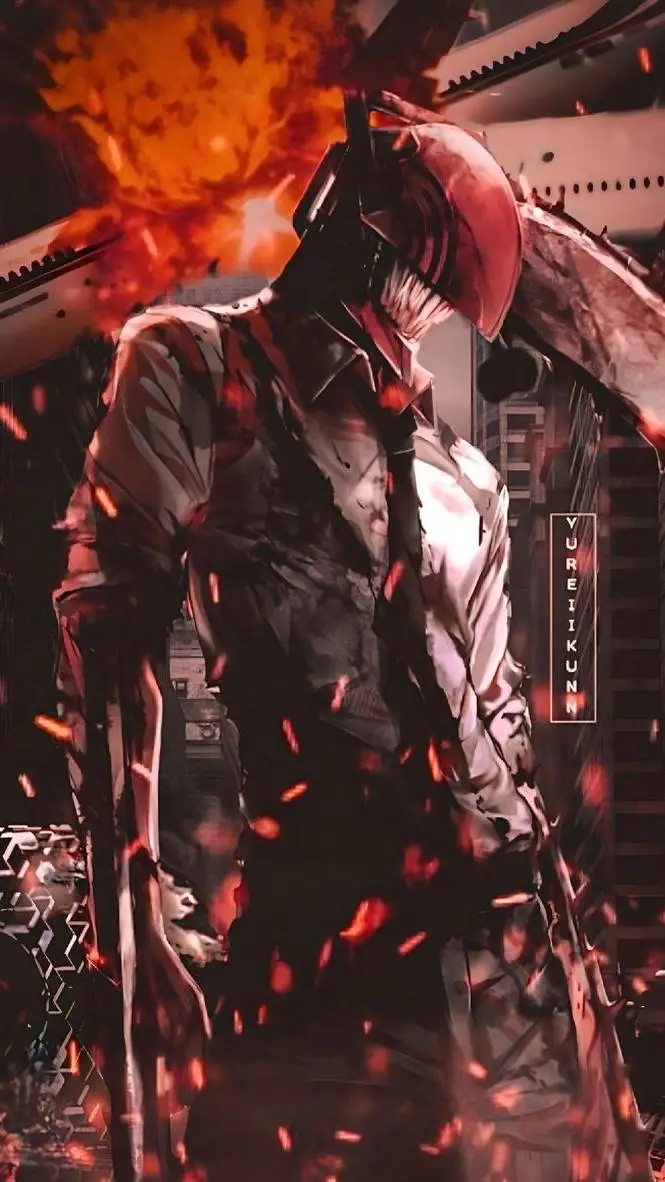 ai character: chainsaw man background