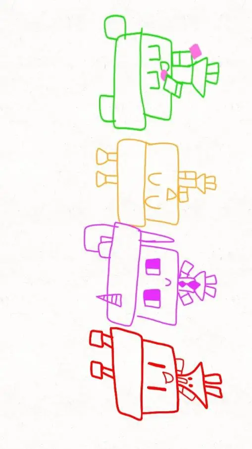 ai character: My Friends!  background