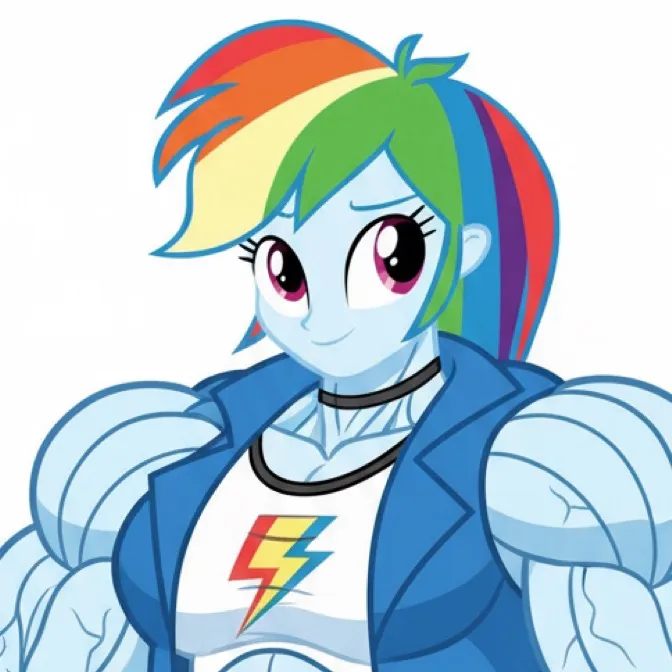 chat with ai character: EG Rainbuff Dash