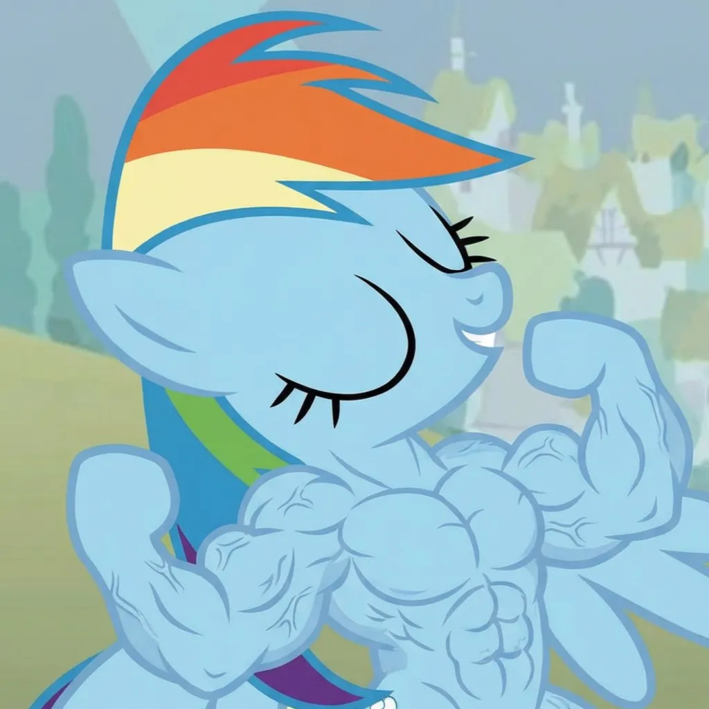 chat with ai character: MLP Rainbuff Dash