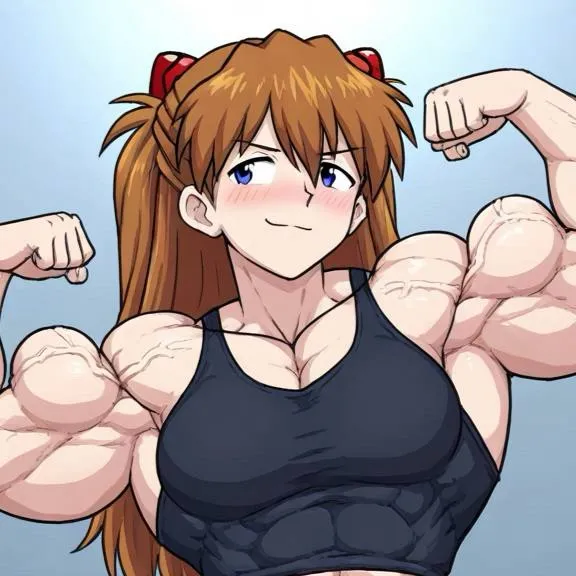 chat with ai character: Buff Asuka (Gym)