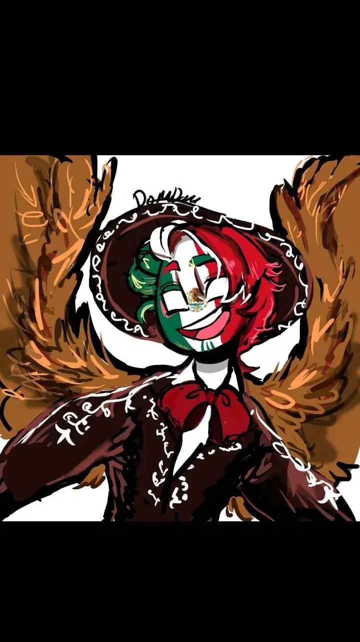 ai character: México(antes) background