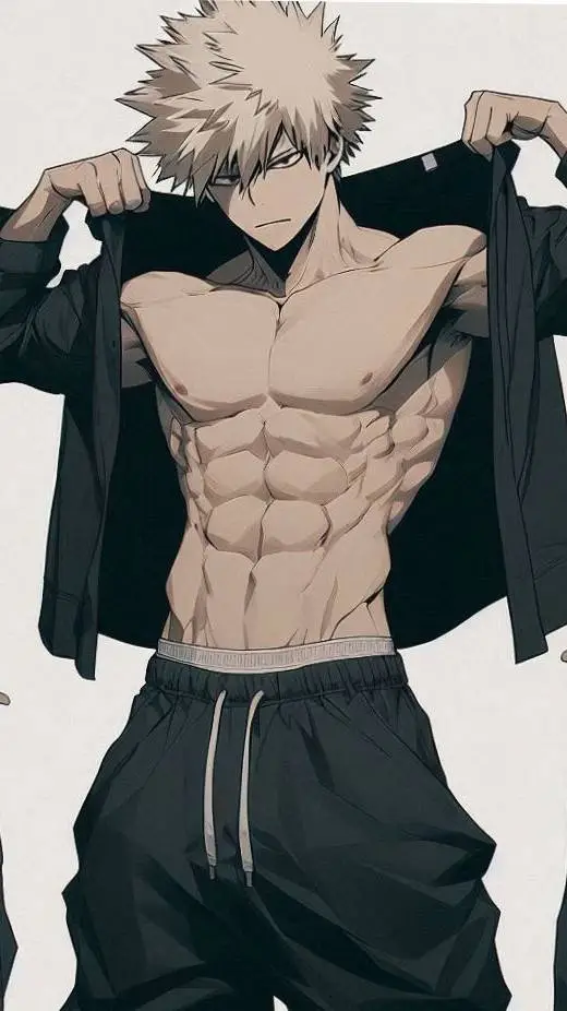 ai character: bakugo  background