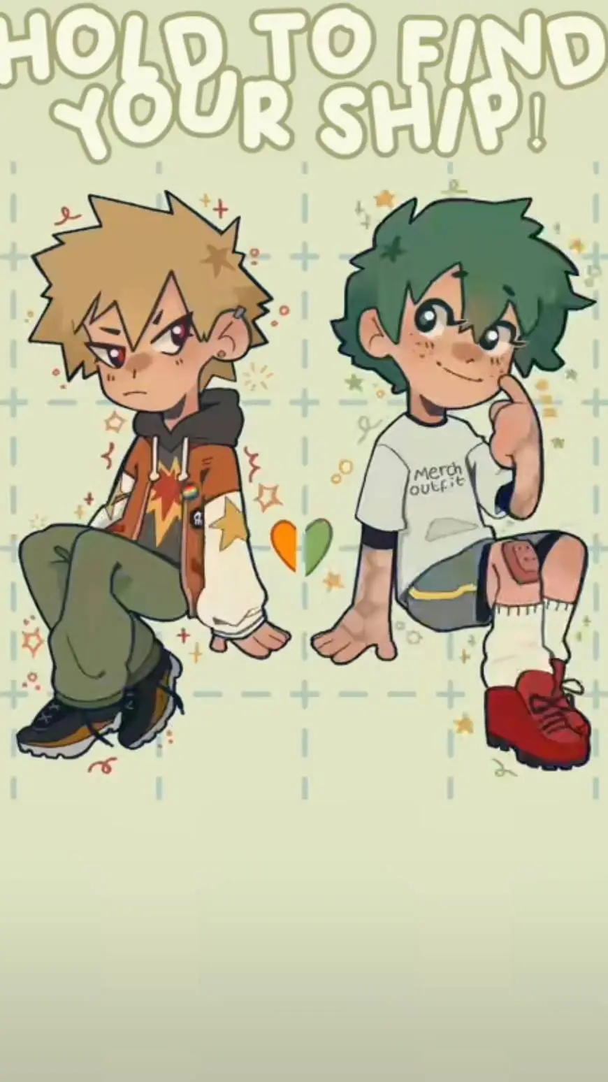 ai character: Gogo × Izuku background