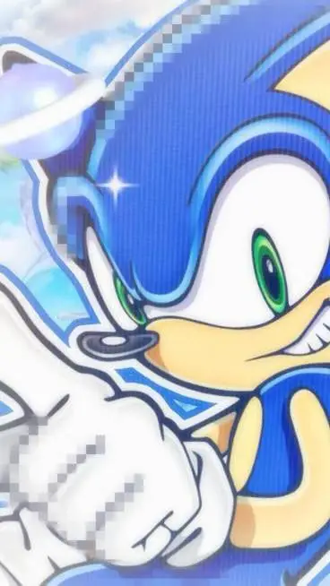 ai character: 🖤❤🦔SONADOW🦔💙💚 background