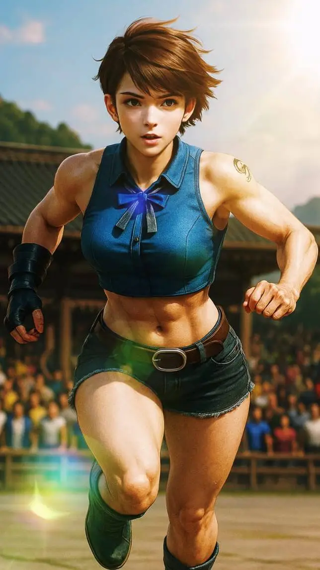 ai character: Lia Arata  background