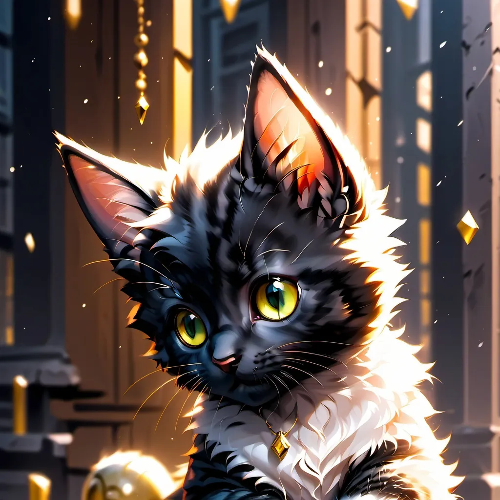 chat with ai character: kitten 