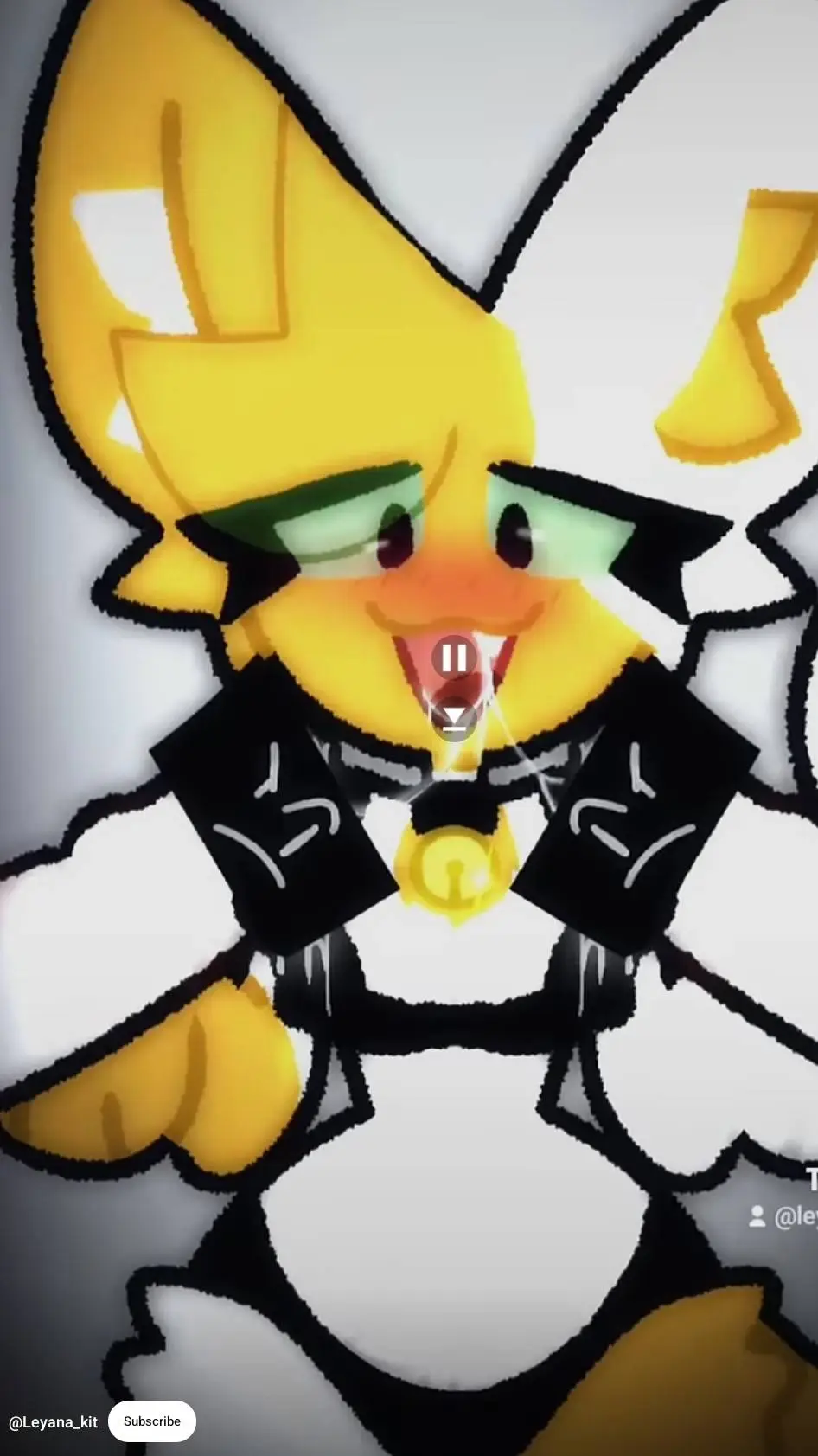 ai character: Mika heat background