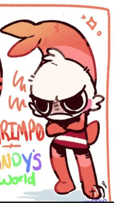 ai character: shrimpo background