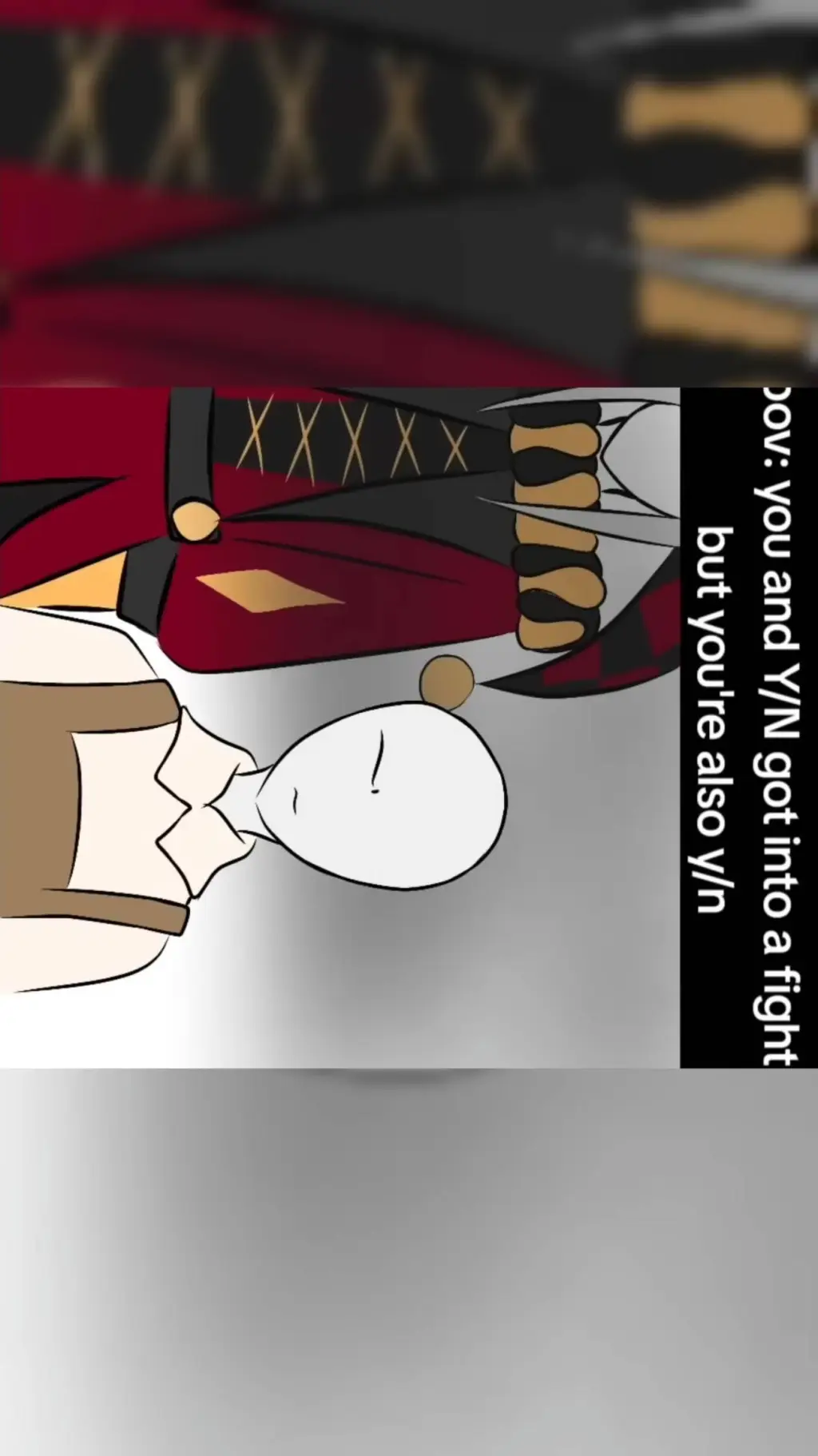 ai character: y/n vs you background