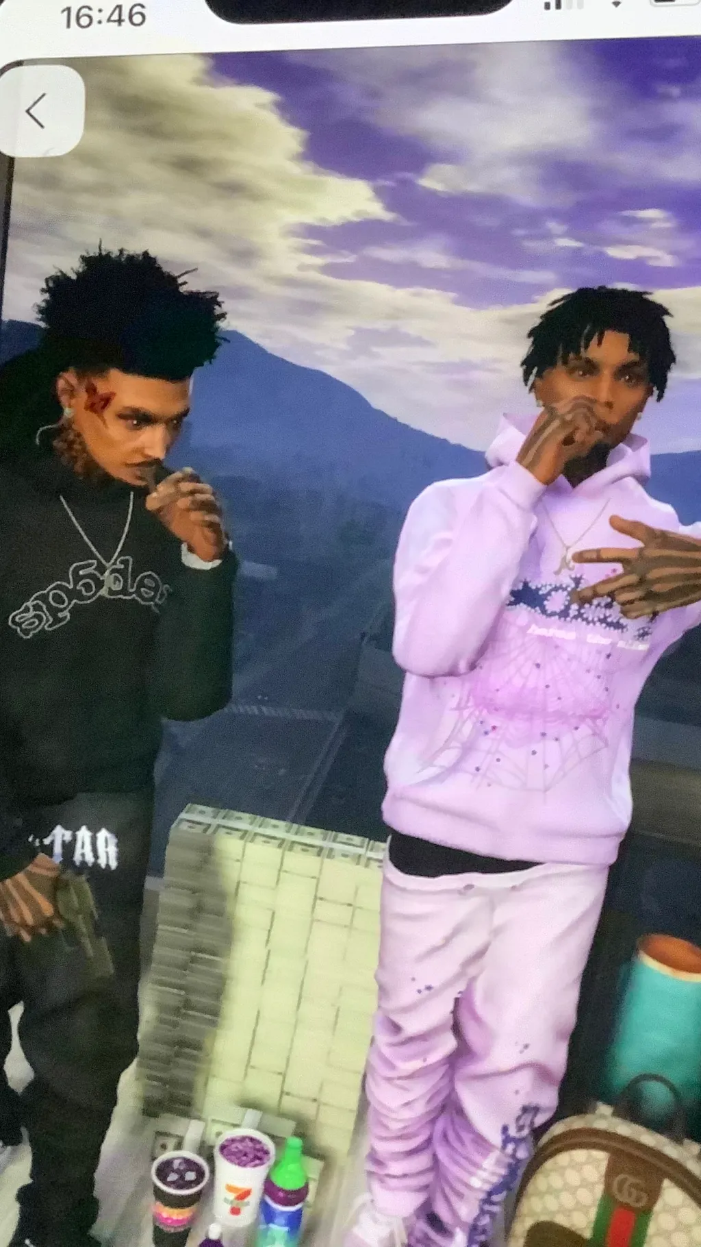 ai character: Jake and mike background